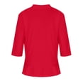 thumbnail image 6 of Ruimatai Cardigans Sweaters for Women Fall Plus Size Cropped Cardigan 3/4 Sleeve Open Front Women's Fashion Casual Comfortable Color Cardigan Blouse Mothers Day Gifts, 6 of 6