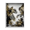 thumbnail image 2 of Stupell Industries Tropical Palm Fronds Glam Sparkle Trees Black Gold, 16 x 20,Design by Ziwei Li, 2 of 5