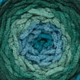 thumbnail image 2 of Bernat® Blanket Ombre™ #6 Super Bulky Polyester Yarn, Ocean Teal Ombre 10.5oz/300g, 220 Yards (4 Pack), 2 of 10