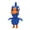 Red, variant on MOC-Series Cute Blue Cartoon Water Bird Figure Building Blocks Set Animal Decor MOC Bricks Toys 125pcs