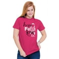 thumbnail image 3 of Hope Faith Love Breast Cancer Support Women's Plus Size Graphic Tee Brisco Brands 3X, 3 of 5
