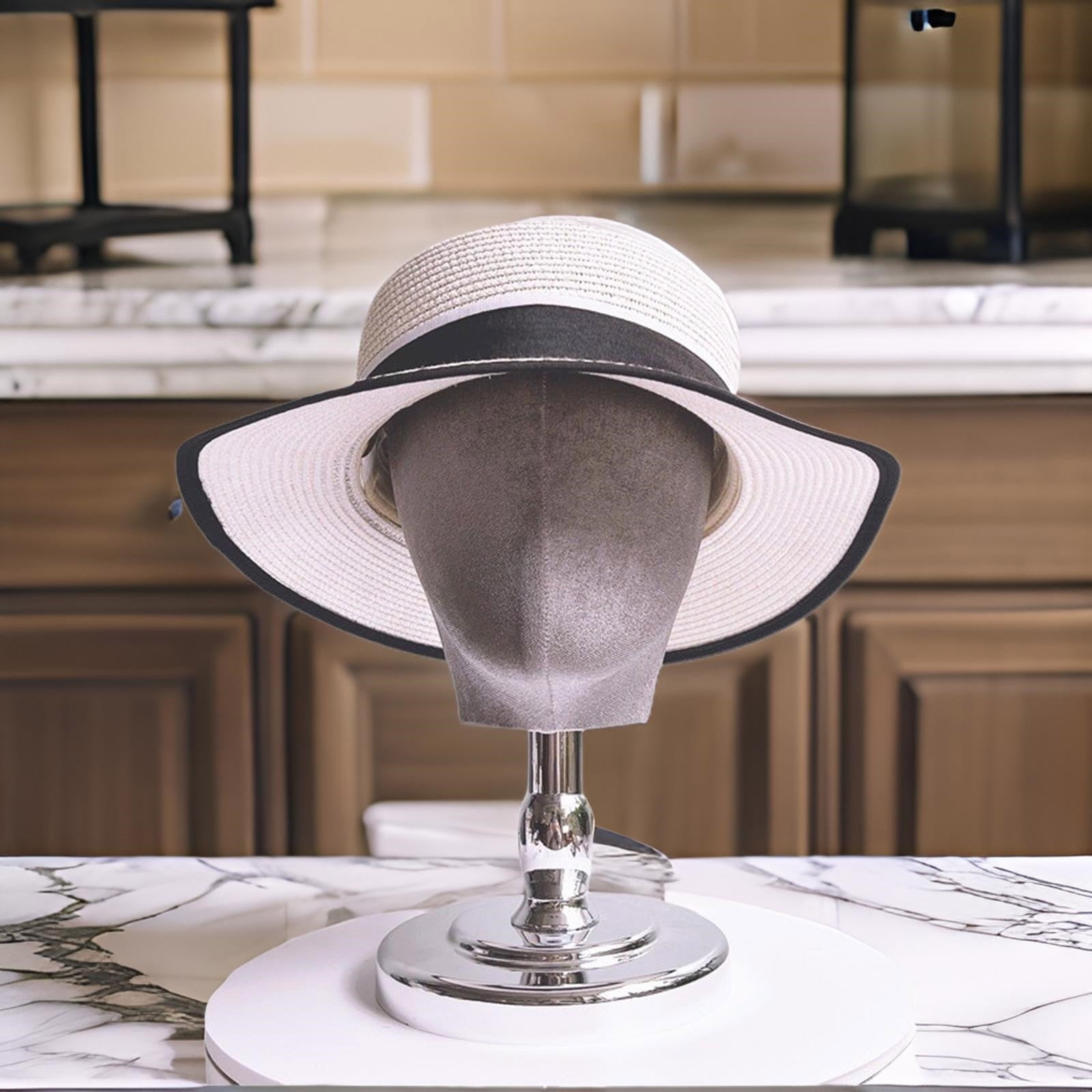Portable Fabric Mannequin Head Professional Hair Stylist Tool For Wigs And Hat Storage Solution Hairdresser Accessories