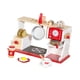 thumbnail image 4 of Juego de cafetera de madera, juguetes de madera para niños, juego educativo y creativo Montessori. rojo, 4 of 9