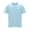 Light Blue, variant on Zylanna Men's T-Shirts Casual Tee, Short Sleeve Loose Solid Color Crew Neck Pullover Blouses for Men Purple Size 4XL