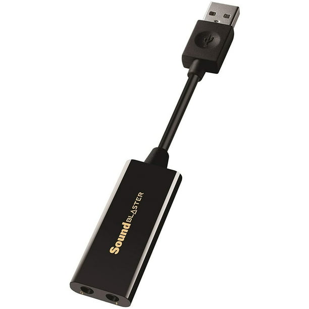 Creative Labs Sound Blaster Play 3 Usb Dac Amp And External Sound Card Walmart Com Walmart Com