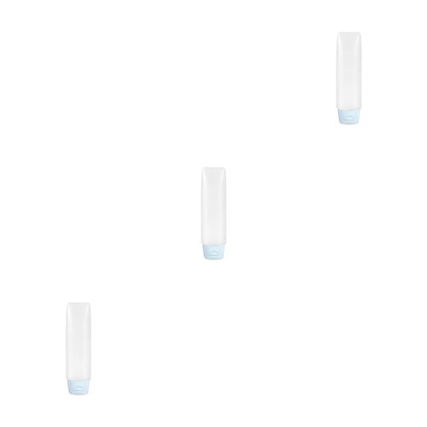 Yuarrent Botella exprimible de viaje Gel de ducha Envase cosmético Bolsillo a prueba de fugas Dispensador exprimible Tubo Cuidado personal 30ML Type1 NO1