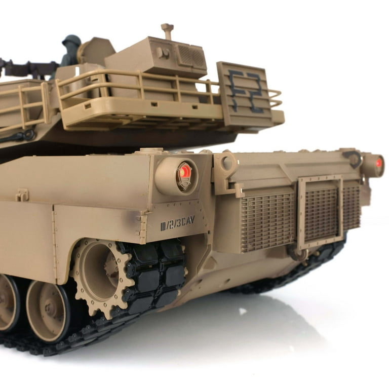 M1A2 ABRAMS RCバトルタンク + TIGER I ジャンク M1A2 ABRAMS RCバトルタンク + TIGER I ジャンク
