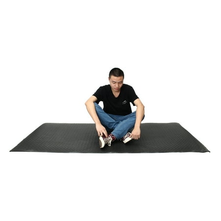 Exercise Mat 79x40 Gym Equipment For Treadmill Bike Protect