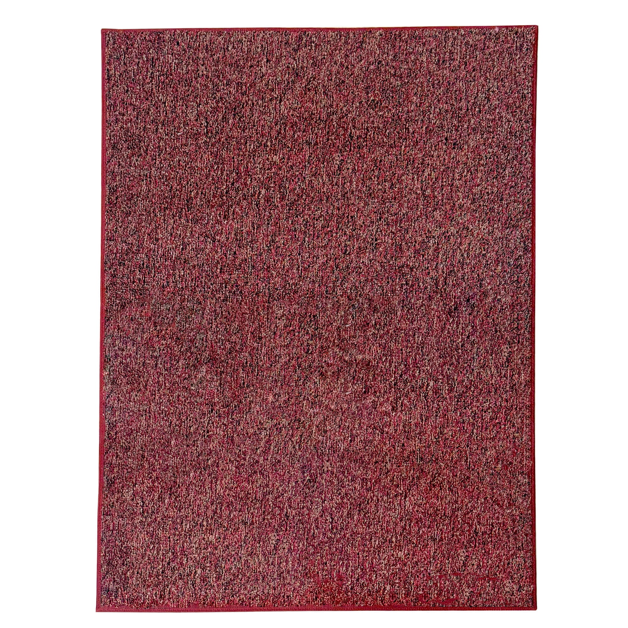 Koeckritz Rugs Premium 4'x4' Red Berry Indoor/Outdoor Turf Rug Ideal for Patios, Decks
