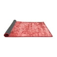 thumbnail image 2 of Ahgly Company Indoor Round Oriental Red Industrial Area Rugs, 4' Round, 2 of 4