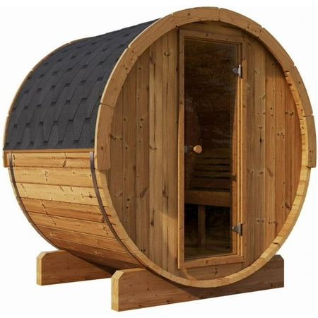 SaunaLife Model E8 Sauna Barrel Ergo Series Sauna Barrel 87" D x 81" H (Diameter)