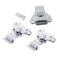 Key Matches Lock Drawing STRANDCHIC Set of 3 Plated Stainless Steel Butterfly Draw Latches with ...