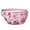 Halloween Pink Spooky, variant on Fanny Pack Halloween Pink Ghosts Pattern Waist Pack Bag,Running Cross Bag,Waterproof Large Fanny Packs for Women Men for Travel Running Hiking Cycling