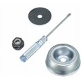thumbnail image 1 of 4 Pcs Lawn Mower Adapter Accessory Maintenance Kit For Stihl Thrust Washer, Backing Plate, Collar Nut Screwdriver Maintenance Kit Blade Adapter Attach, 1 of 5