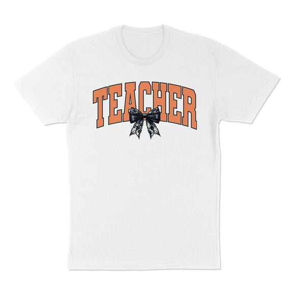 Halloween Teacher Shirt Unisex Large White