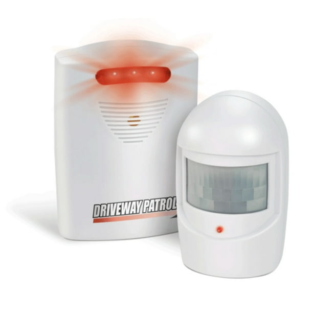 Driveway Patrol Alarm Wireless Motion Infrared Sensor Garage Secure