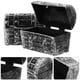 thumbnail image 3 of KAKOWELY 6 cofres piratas pequeños, cajas de plástico multifuncionales para guardar tesoros vintage, para joyas y juguetes., 3 of 4
