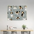 thumbnail image 3 of Bingfone Funny Beagle Active Dog Tapestry Wall Hanging Decor For Living Room Bedroom Dorm Classroom Office Decor 29x37 Inch, 3 of 9
