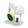 thumbnail image 1 of DOLITY Dish Cleaning Brush and Storage Holder with 5 Replacement Heads Premium Material, 1 of 9