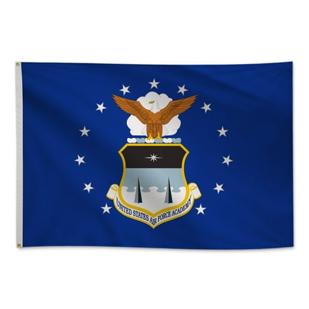 Air Force Falcons 4' x 6' College Sports Printed Flag - NCAA Licensed - Nylon - School Banner (Blue, White)