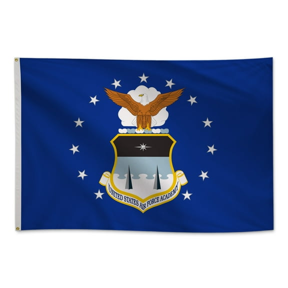 Air Force Falcons 4' x 6' College Sports Printed Flag - NCAA Licensed - Nylon - School Banner (Blue, White)