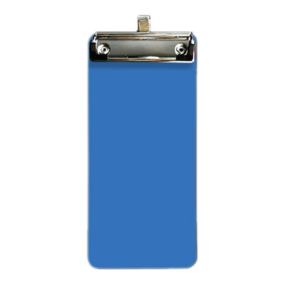 Small Clipboard with Retactable Hanging Hook Portable Clipboard Metal Clip Clipboard 10x22cm Writing Board for Office