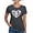 Dark Heather, variant on CafePress - Paws Heart T Shirt - Womens Tri-blend T-Shirt