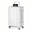 Silver, variant on 24‑Inch Hardside Checked Luggage with USB Charging Port & Cup Holder, Black