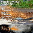 thumbnail image 4 of Floseru 75.6CC Backpack Gas Powered Leaf Blower, Commercial 900CFM 3.5HP 2-Cycle Powerful Lightweight Gasoline Grass Lawn Blower with Harness Air-Cooled & Fuel Tank for Yard Lawn Care, Snow Removal, 4 of 10