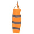 thumbnail image 1 of Reflective Windsock with Wind Direction Indicator for Outdoors, Airports, Farms, Gardens, Parks, Orange, 100cm, 1 of 5