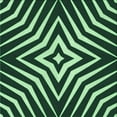 thumbnail image 1 of Ahgly Company Machine Washable Indoor Square Transitional Green Area Rugs, 4' Square, 1 of 7