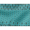 thumbnail image 4 of oneOone Viscose Jersey Fabric Stripe & Paisley Ikat Decor Fabric Printed BTY 60 Inch Wide, 4 of 5