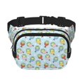 thumbnail image 1 of Balery Frog In Mermaid Mochila Cinturón para Mujeres y Hombres, Bolsa de Cintura Impermeable de Doble Capa con Correa, 1 of 9