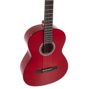 GEWA Basic Classical Guitar 1/2 شفاف أحمر