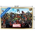 thumbnail image 3 of Marvel Comics - The Marvel Lineup Wall Poster, 22.375" x 34", Framed, 3 of 6