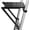Black, variant on Ladder Platform - 400 lbs Heavy Duty Work Tray & Anti-Slip Standing Step for Extension Ladders, Adjustable Safety Workstation for Painting & Home Maintenance (Silver)