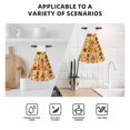 thumbnail image 4 of Sikiie Autumn Gnomes Hand Towel with Loop Hanging Towel Absorbent Tie Towels for Kitchen Tea Bar Bathroom Decor, 4 of 7