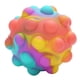thumbnail image 2 of Juguetes para aliviar el estrés, Push Bubble Ball Rainbow Push Bubble Ball Rainbow D Juguete sensorial Rendimiento de Alta Gama, 2 of 8