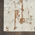 thumbnail image 4 of Nourison Concerto Abstract Ivory Rust 7'10" x 9'10" Area Rug, (8x10), 4 of 8
