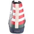 thumbnail image 3 of Polo Ralph Lauren Mens Solomon Sneaker, Red/White/Navy Multi, 10.5, 3 of 6