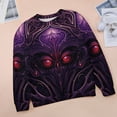 thumbnail image 6 of Sweatshirt For Womens Crewneck Abstract Flowers Hoodies Teen Girls Cute, 6 of 7