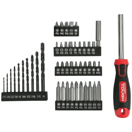 Hyper Tough 12V Max Cordless Drill Project Kit, 55-Piece, Holiday Gift