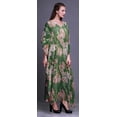 thumbnail image 3 of Bimba Kaftan de Plage Floral Robe Longue Caftan-S-L, 3 of 5
