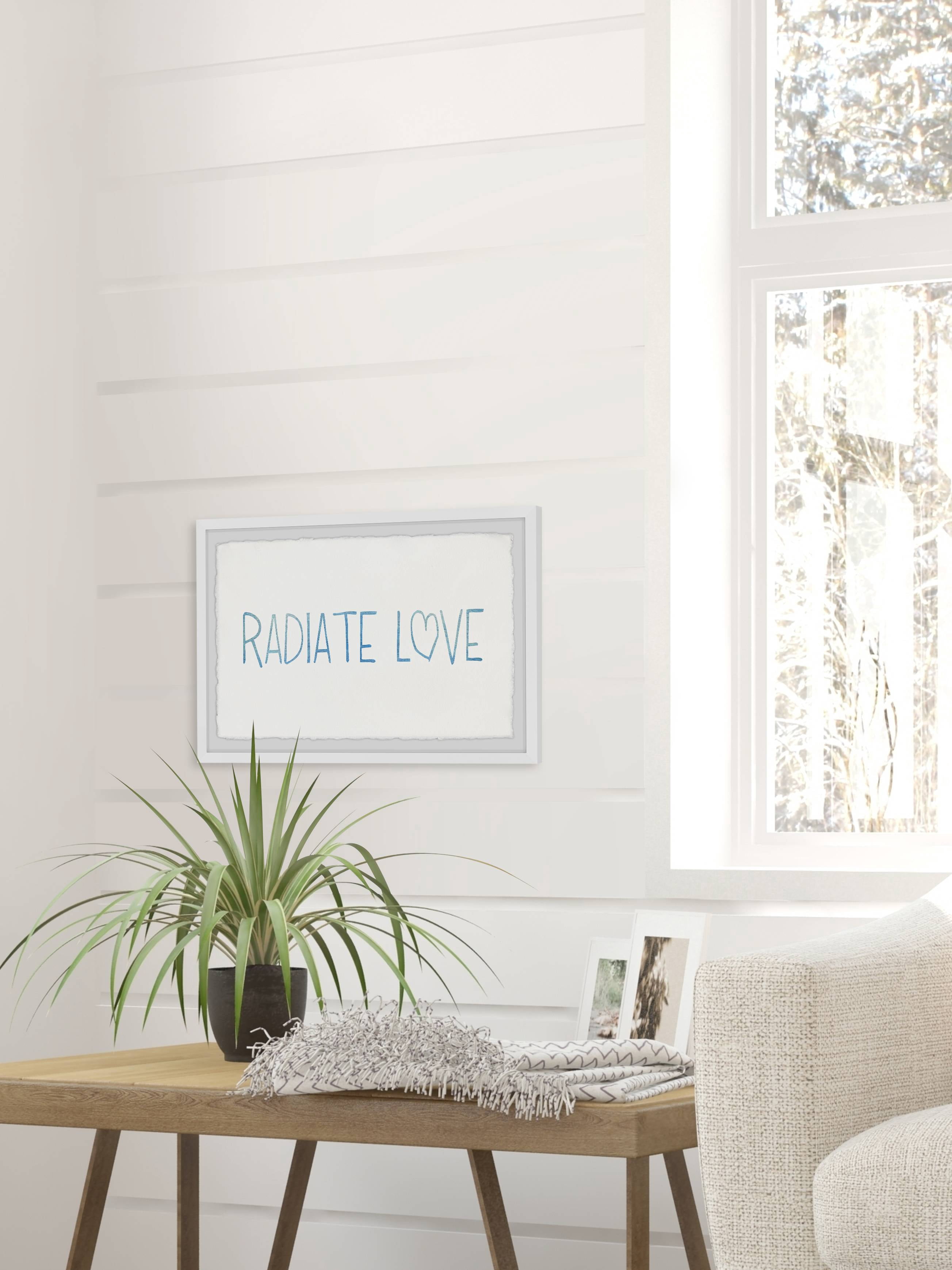 Marmont Hill Radiate Love II Framed Wall Art
