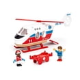 thumbnail image 1 of BRIO World 36022 Rescue Helicopter - Kid's Train Set Accessory | Interactive Roleplay Toy | Enhances Motor Skills | FSC-Certified Beech Wood Construction, 1 of 1