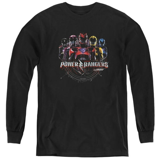 Power Rangers - Ranger Circuitry - Youth Long Sleeve Shirt - Medium