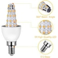 thumbnail image 5 of EIMELI 2 Pcs Led Flame Light Bulb 3 Modes Fire Light Bulb E12 Base Flame Bulb for Christmas Decor Outdoor Indoor Home, 5 of 6