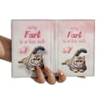 thumbnail image 3 of Every Fart is Love Note Exotic Shorthair Guilty Face Happy Valentine's Travel Passport Wallet Cat Lover Kitten Owner Gifts PU Leather Passport Holder Cover - 01016, 3 of 5