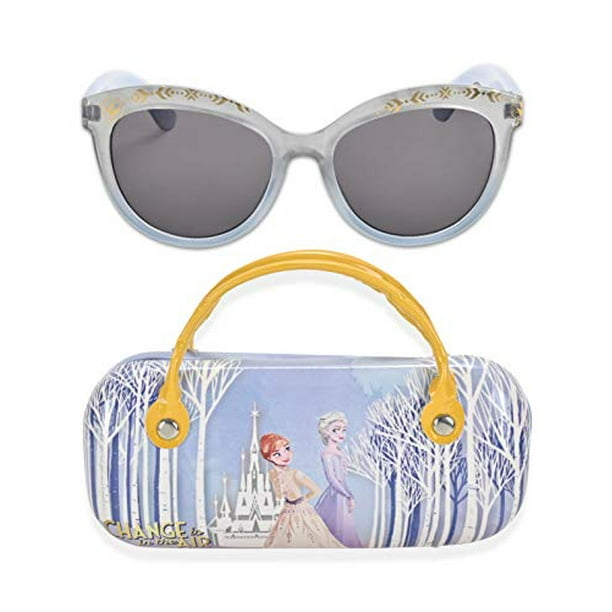Disney Frozen 2 Girls Sunglasses with Carrying Case Kids Sunglasses Protection