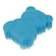 thumbnail image 1 of Cepillo de Cuerpo de Silicona Suave Unique Bargains, Cepillos Sensoriales, Esponja de Silicona, Cepillo para Baño de Mascotas, Cepillo de Baño, Cepillo de Champú, Azul Lago, 1 of 7